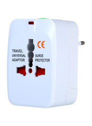Travel Universal Adapter, White