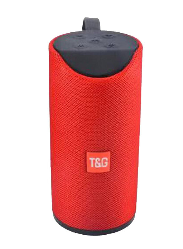 

T&G Waterproof Portable Bluetooth Speaker, Red