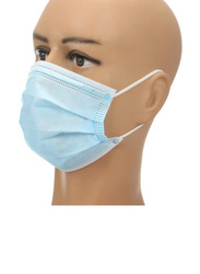 Disposable 3-Layer Breathable Mouth Face Mask, 20 Pieces