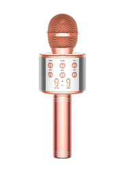 Bluetooth Wireless Karaoke Microphone, 2Ws858-Ross, Rose Gold