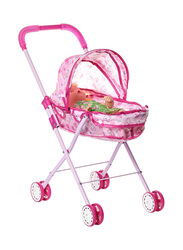 Trolley With Baby Doll Portable Foldable For Toddlers, Ages 3+