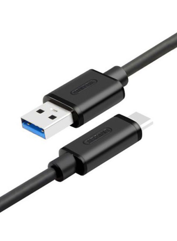 USB 3.1 To Type-C Data/ Charging Cable, Black
