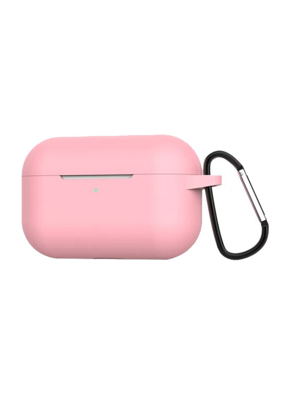Mutural Silicone Protection Case for Apple AirPods Pro, Pink