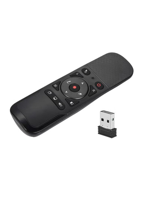 Wireless Remote Control Air Mouse Laser Pointer, Black