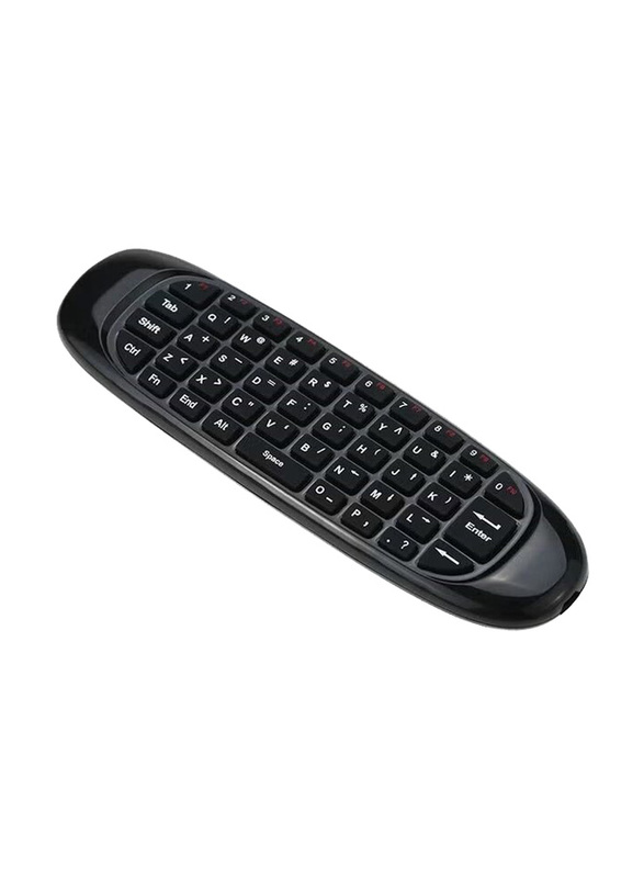 C4650 Multifunctional 2.4G Mini Wireless Keyboard Mouse, Black