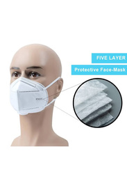 KN95 5-Layer Nonmedical Disposable Face Mask, 10 Pieces