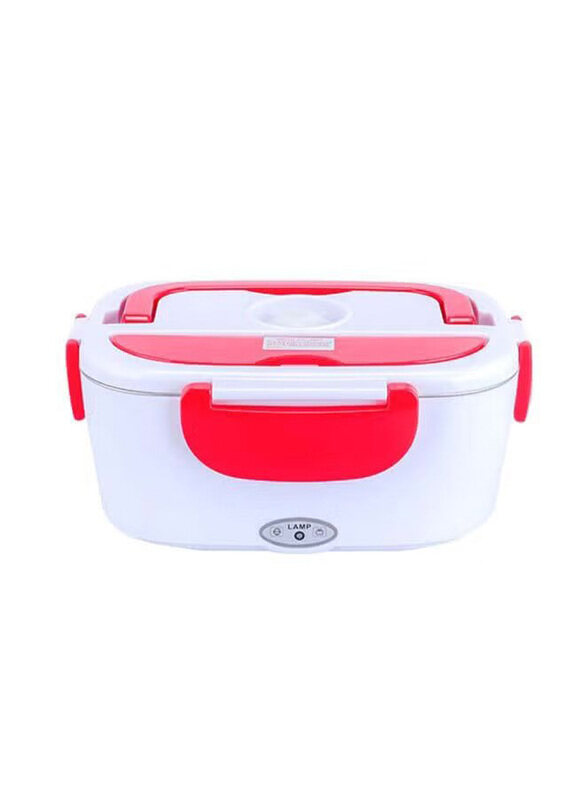 

Generic Portable Electric Lunch Box, H30550R1-US, Red/White