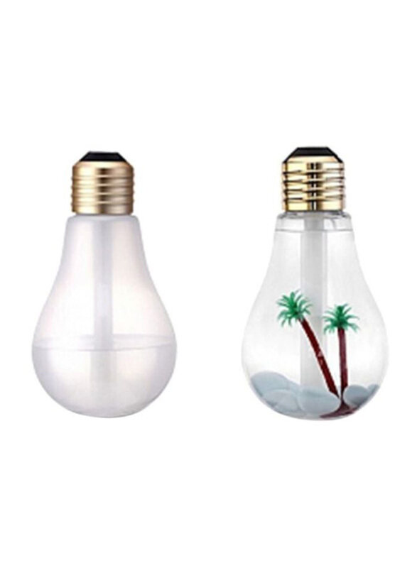 Cyber LED Mini Bulb Shaped Humidifier with USB, HF22, Clear