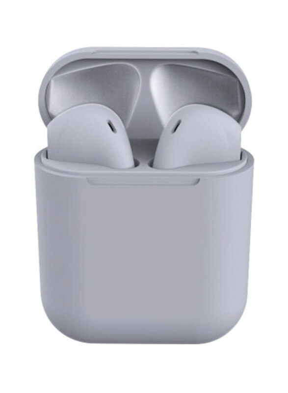 

Generic Inpods 12 Tws Wireless Bluetooth In-Ear Earbuds with Charging Box, Grey