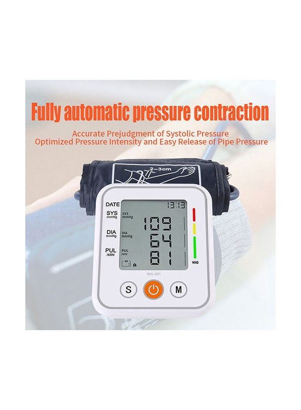 Digital Blood Pressure Monitor, PAA3482W-1, White