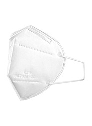 6-Layer Breathable KN95 Respirator Face Mask, White, 1-Piece