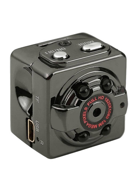 SQ8 12MP Full HD Surveillance Camera, Black