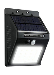 20 LED Motion Sensor Solar Light, Black