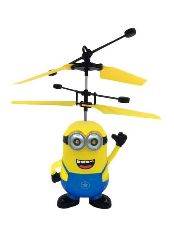 

Generic Flying Minion Infrared Sensing Helicopter Toy, Ages 3+, Yellow