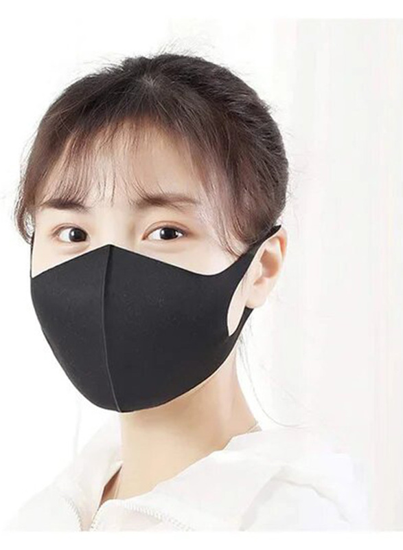 Washable & Reusable Space Cotton Dust Face Mask for Adults, 3 Pieces