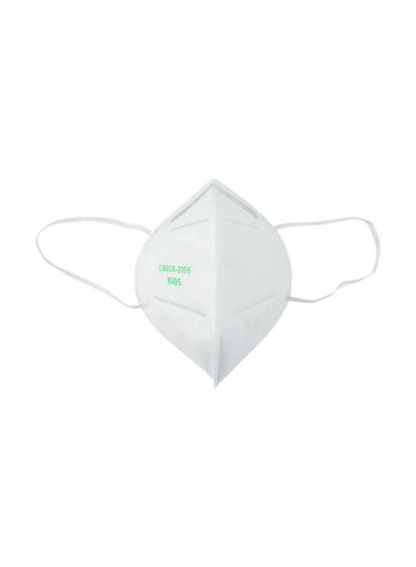 KN95 Disposable Safety Face Mask, MD695-1_JX, White, 1-Piece