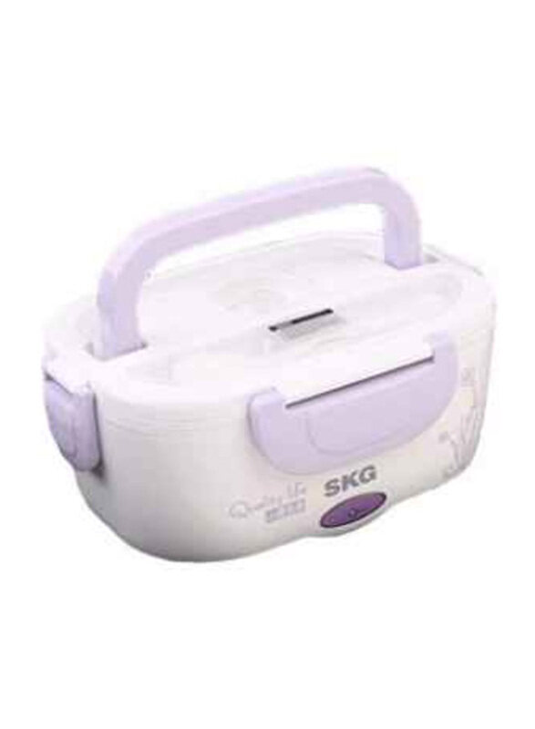 

Generic Electric Heating Lunch Bag With Handle, White/Light Pink