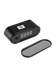 HD Camera Alarm Clock, Black