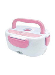 Multi-function Electric Heating Lunch Box, 2724338052323, Pink/White