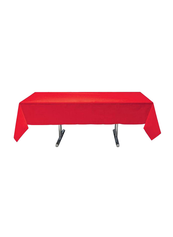 Plastic Table Covers, 6221236976011, Red