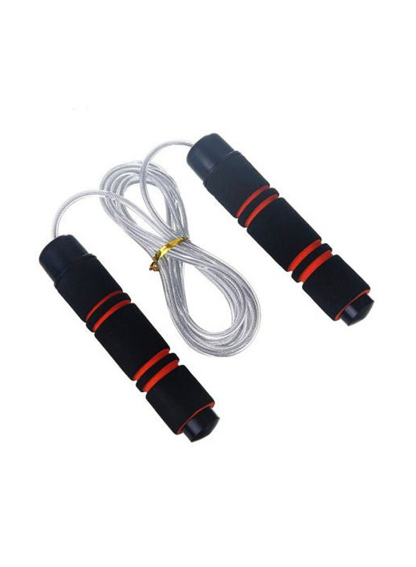 

Sharpdo Skipping Rope, 3 Meter, Black/White/Orange