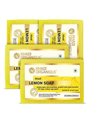 Khadi Organique Lemon Soap, 4 x 125gm