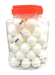 Plastic Table Tennis Ball, 60 Piece, White