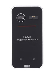 Laser Projection Wireless Virtual Keyboard with Mouse Function, Black/White