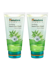 Himalaya Purifying Neem Face Wash, 150ml, 2 Pieces