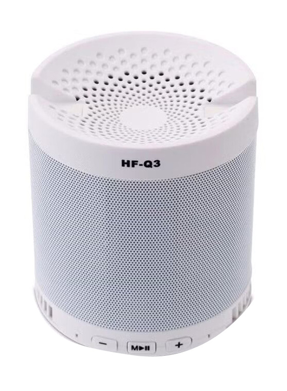 Bluetooth Stand Speaker, White