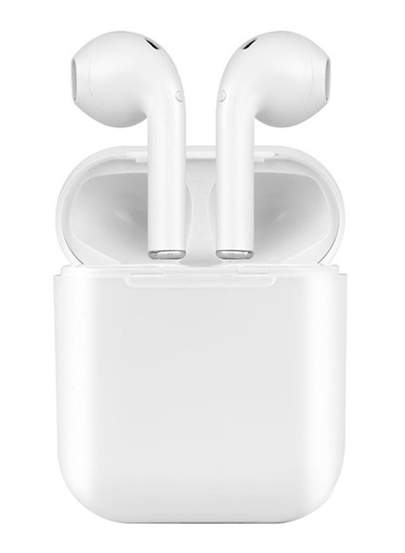 Wireless In-Ear Earbuds with Charging Box, White