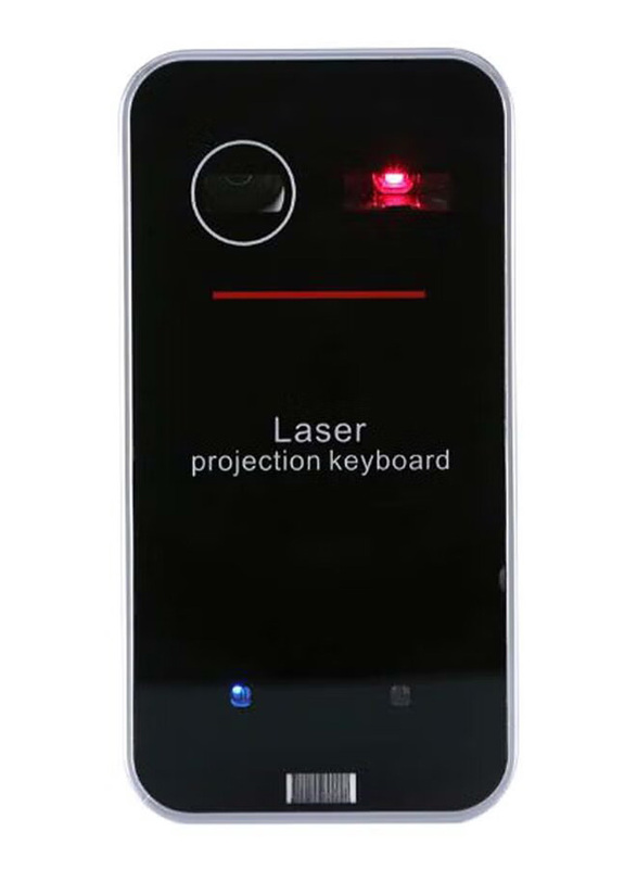 9223-LU Laser Projection Keyboard, Black/Grey