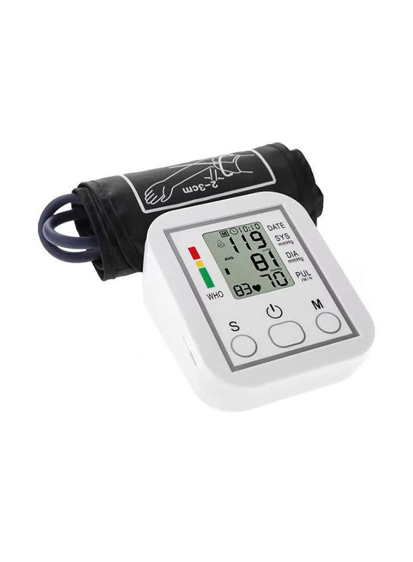 Blood Pressure Monitor Portable, H30146-USB-Su, White