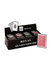 Royal 12-Piece Plastic Standard Playing Card Decks, 2089, Ages 14+ Years