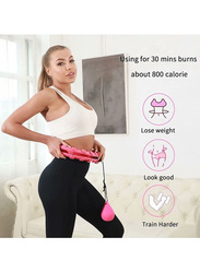 Alfa.life Smart Weighted Hula Exercise Hoop, One Size, Pink