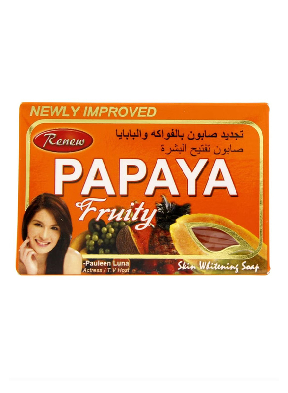 Renew Papaya Fruity Skin Whitening Soap, 135g