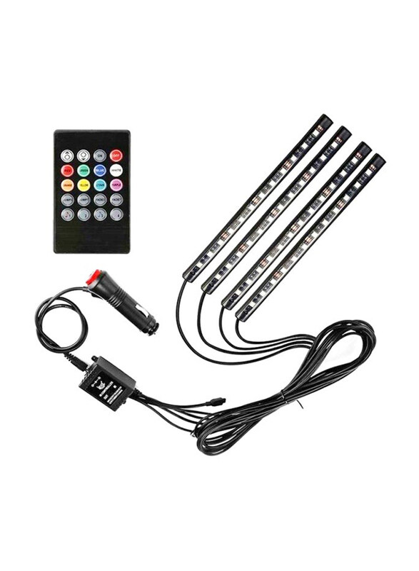 

Generic RGB LED Strip Light with Remote Control, Multicolour
