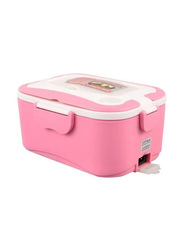 Electric Food Heating Lunch Box, TBD056167703C, Pink/White