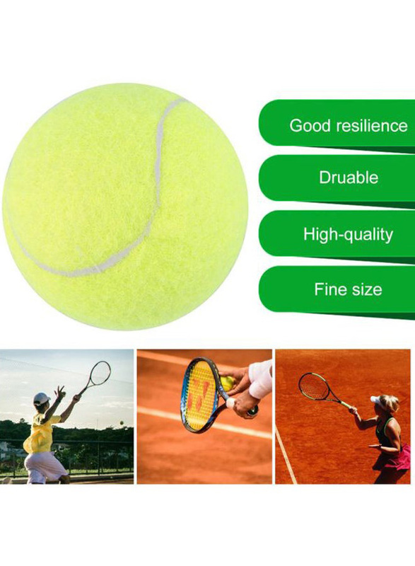 Tennis Ball, 6.3cm, Green/White