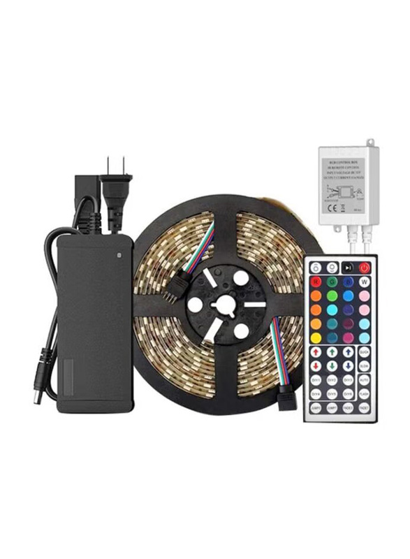 Beauenty LED Light Strip Kit with 44 Key Remote and Power Supply, Black