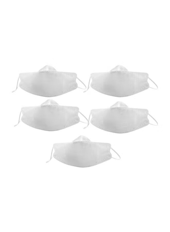 KF94 Disposable Mask Set, 5 Pieces, White