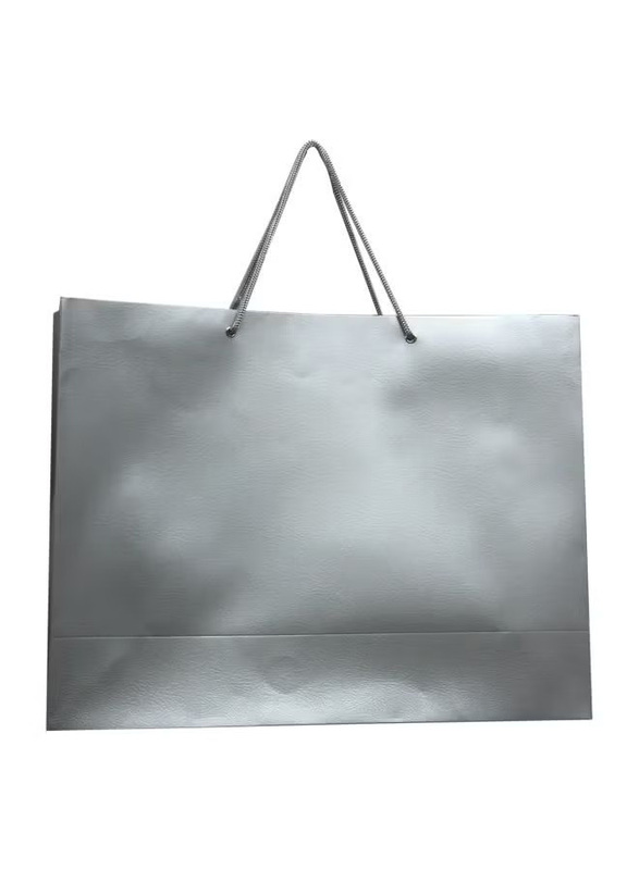 12-Piece Paper Bag Set, Silver
