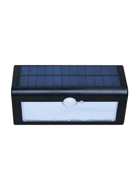 

Beauenty LED Solar Outdoor Lighting Panel Radar Sensor Wall Lamp, 10 x 12cm, Black/White