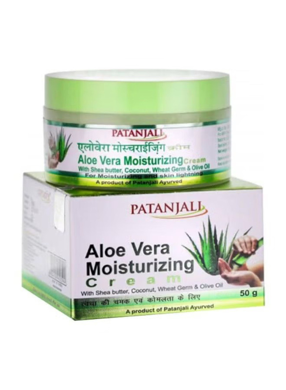 Patanjali Aloe Vera Moisturizing Cream, 50g