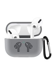 Silicone Case Cover for Apple AirPods Pro 3, Grey