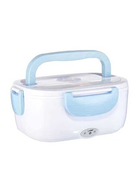 

Generic Electric Heating Lunch Box, S19, White/Blue