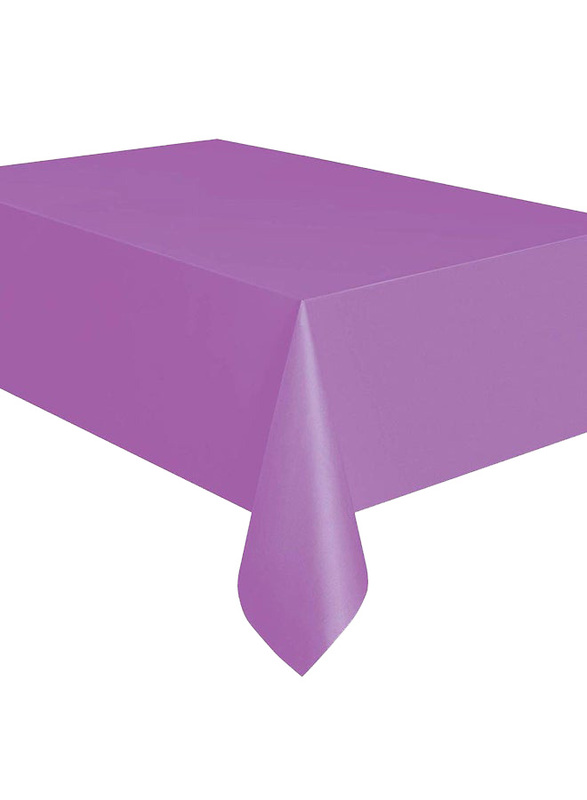 Unique Pretty Table Cover, 9 x 4.5 Feet, Purple