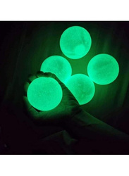 Xiuwoo 4-Piece Glowing Stress Relief Sticky Balls, TT207, Ages 3+ Years