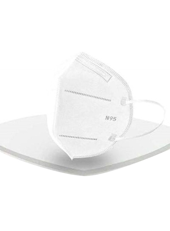 KN95 Face Mask, White, 4-Pieces