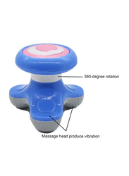 Mini Electric Vibrating Massager With USB Power Cable, Blue